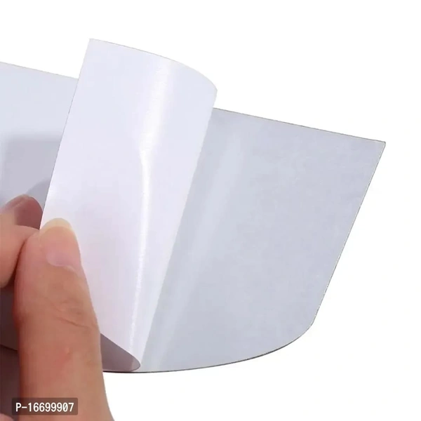 Designer Silver Acrylic 3D Mirror Stickers