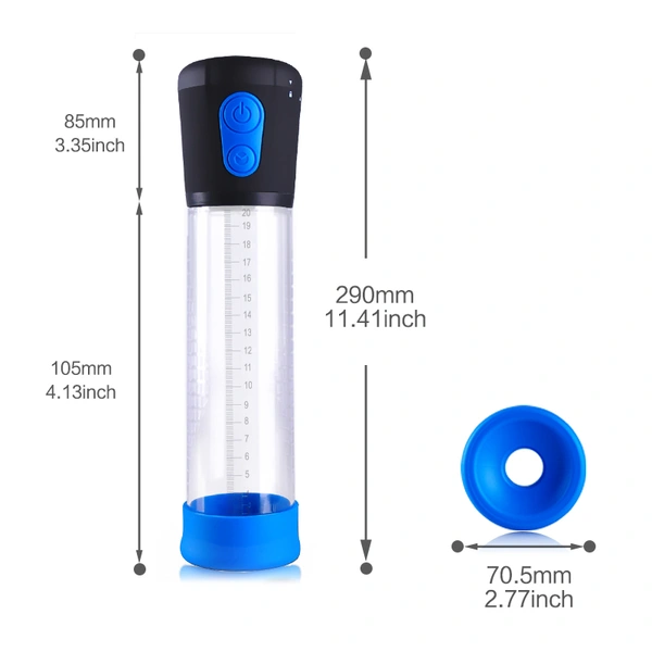 Cock Enlarge Pump In Battery Operated For Men