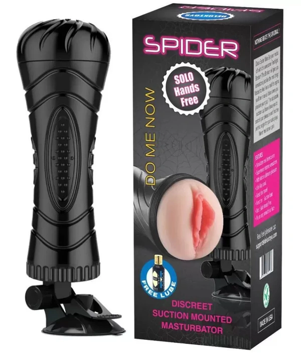 KamaHouse Solo Hands-Free Spider Masturbator – Soft, Realistic & Automatic Male Stroker | Buy Now