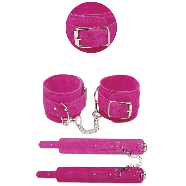 Pink Ankle Cuffs
