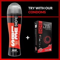 Skore Lubes Lubricant Gel for Men & Women | Cherry Flavored | Skin Friendly | Water Based | Compatible with condoms | 50ml