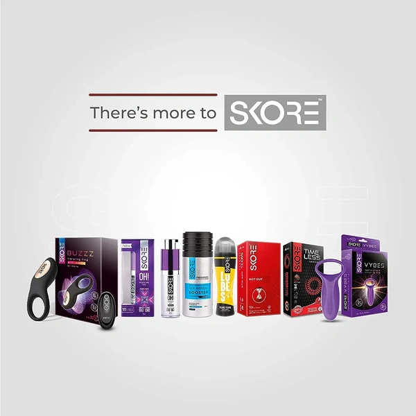 Skore Nothing Thinnest Condoms | Chocolate Flavored With Disposal Pouches | Pack of 1 |