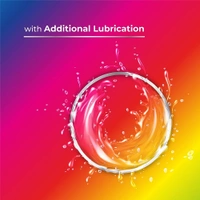 Skore Shades Assorted Colours | Extra Lubrication | Dots | Condom, 10 pieces | 1 Packs