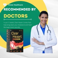 Doctor’s Recommended Clear Heaart Combo Pack Supplement For Heart Blockages, Cholesterol, & Triglycerides - 3 WEEK TREATMENT PLAN