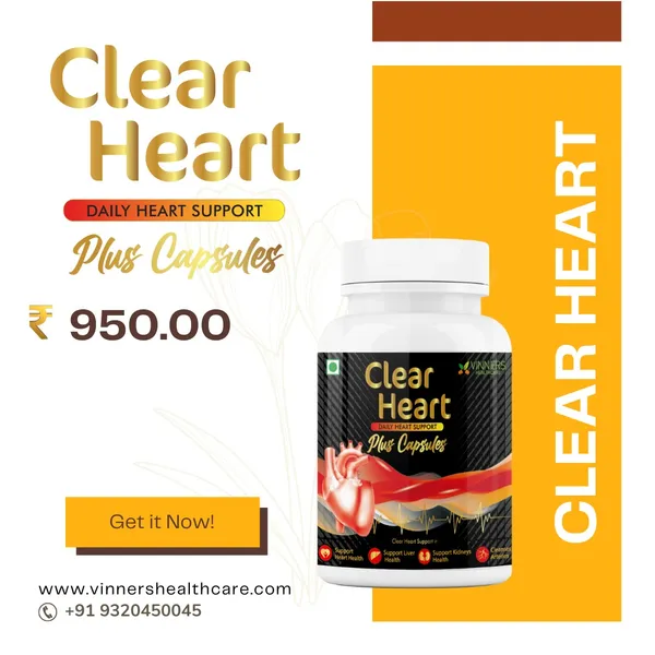 Clear Heart Plus Capsules - 45 Capsules