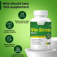 Vin-Stress Capsules – Ayurvedic Calm for Stress, Sleep & Mood Balance