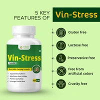 Vin-Stress Capsules – Ayurvedic Calm for Stress, Sleep & Mood Balance