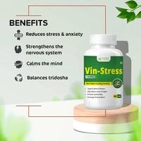Vin-Stress Capsules – Ayurvedic Calm for Stress, Sleep & Mood Balance