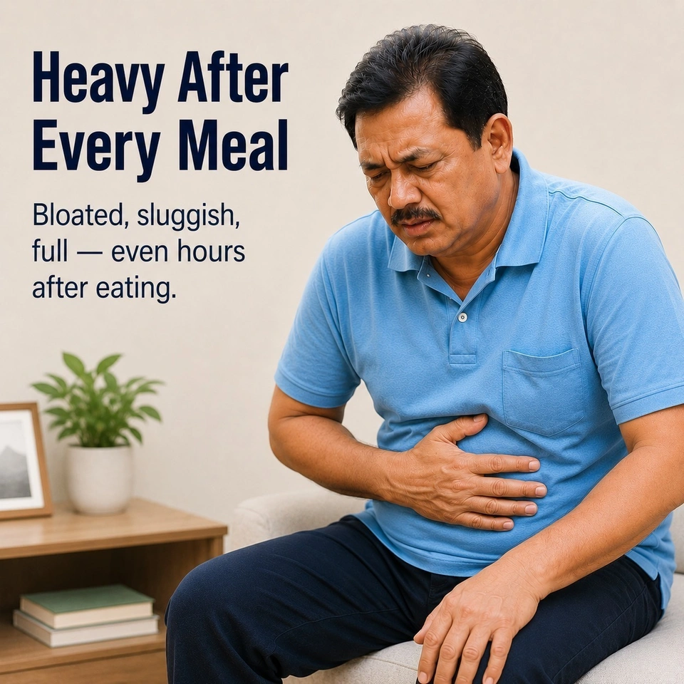 Heavy After Every Meal