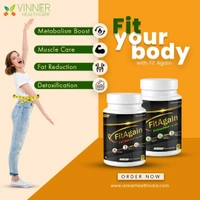Fit-Again Fat Burner & Detoxifier Combo Pack – Natural Support for Healthy Weight Management