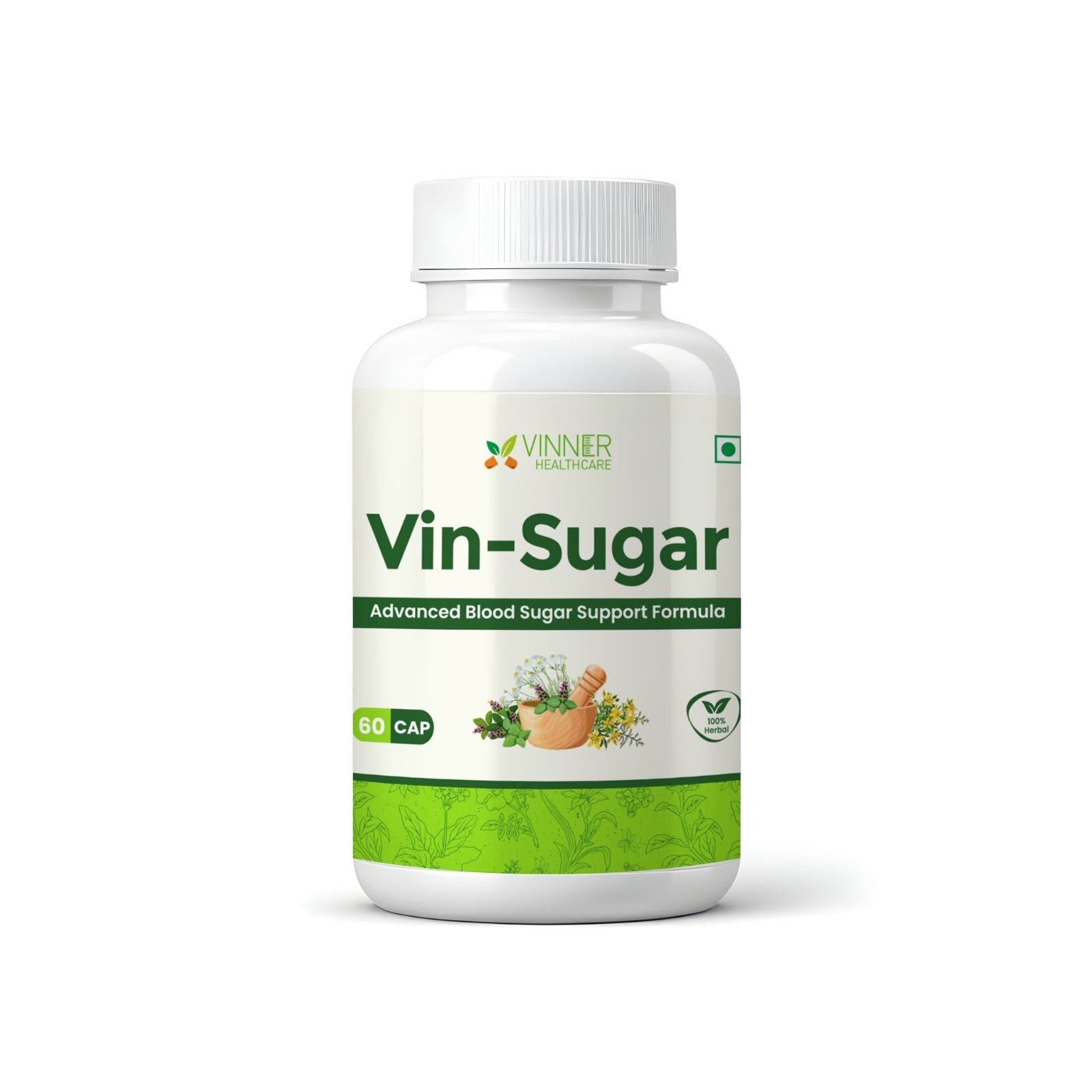 Vin-Sugar Capsules Bottle