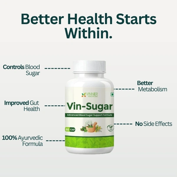 Vin-Sugar Capsules – Natural Support for Daily Sugar Wellness