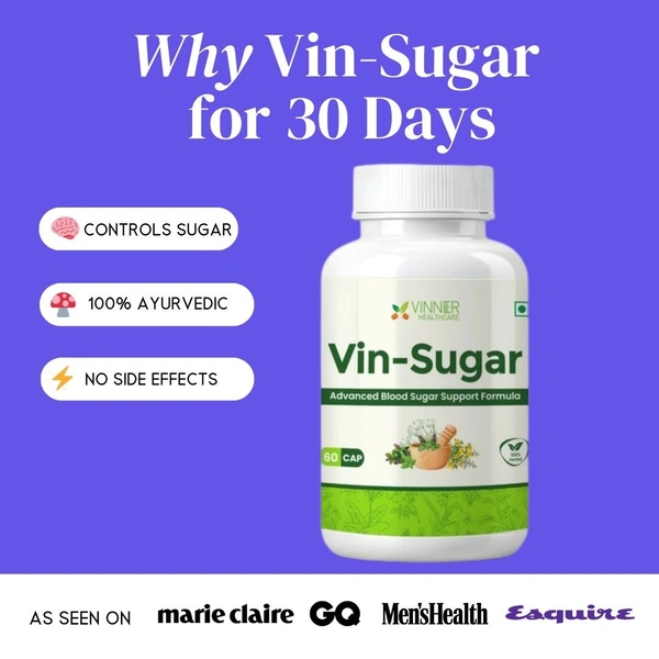 Vin-Sugar Capsules – Natural Support for Daily Sugar Wellness