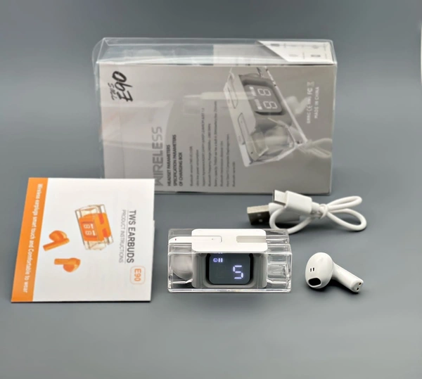 E90 TWS Wireless Bluetooth Headphone