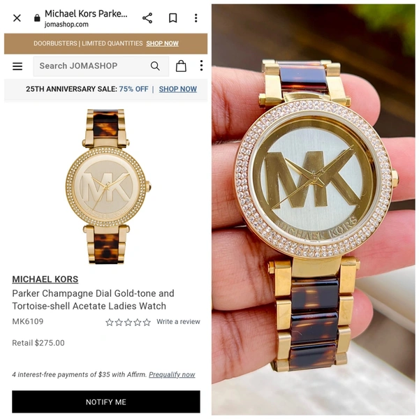 Michael Kors Parker Edition