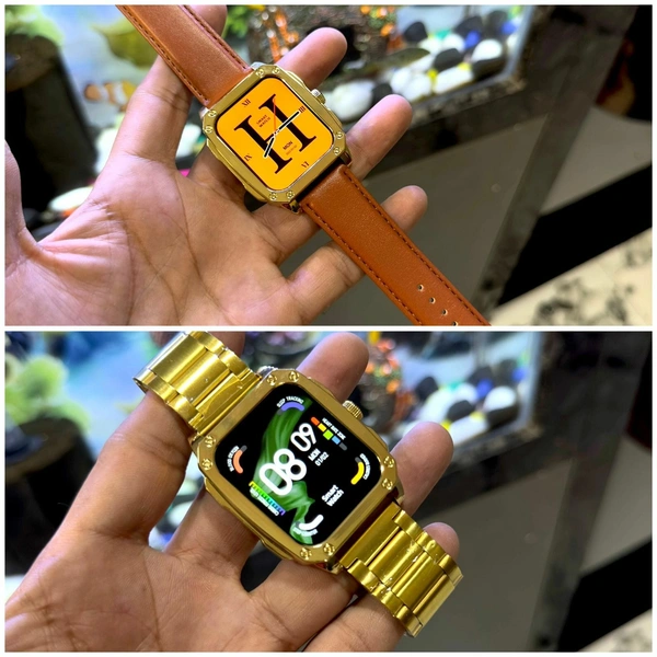 FOSSIL GEN 10 Full Gold Strap Edition With Wireless Charging