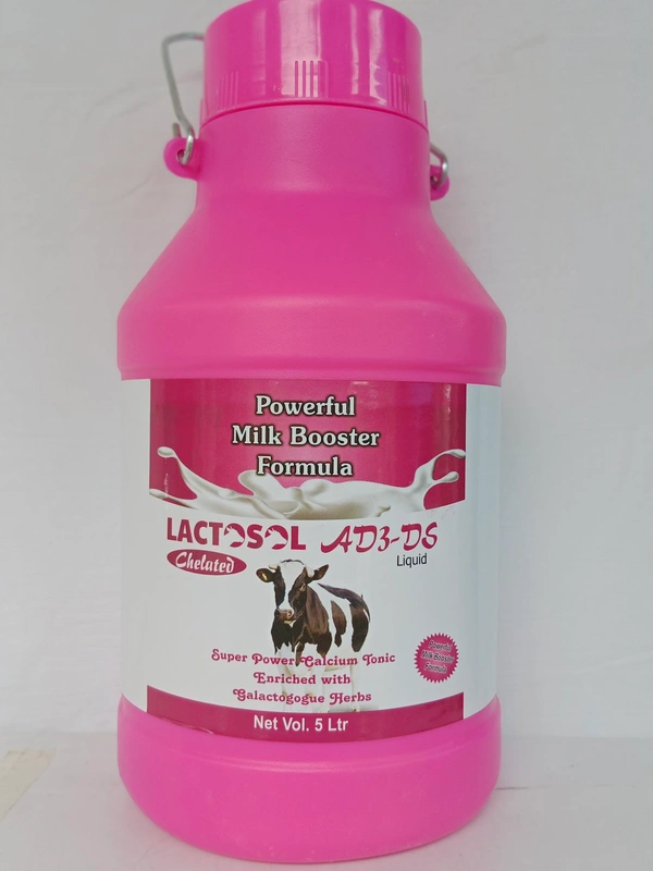 LACTOSOL AD3-DS 5LTR calcium  - 5 litre Can, Solid Pink
