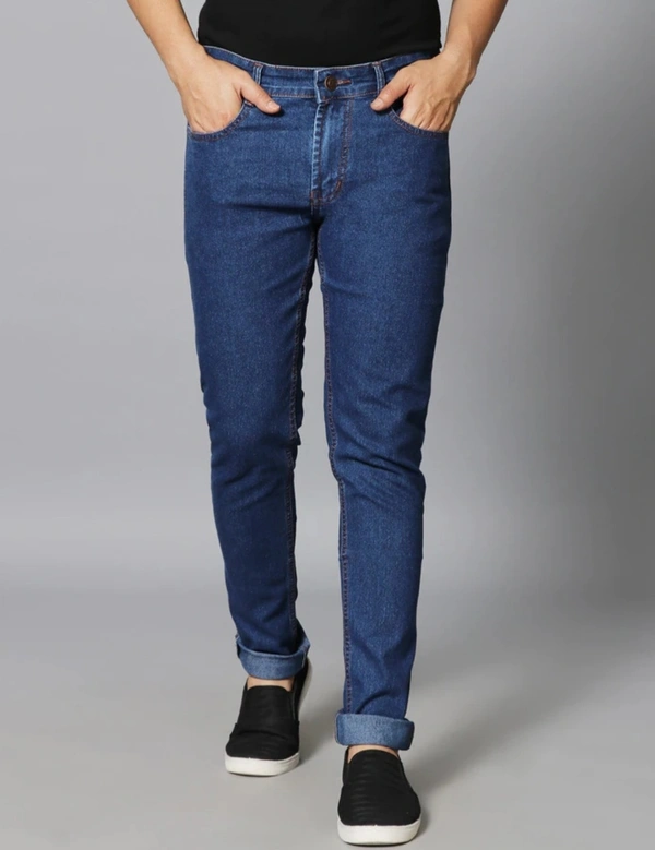 Trendzo Mens Casual  Jeans- 96800 - Blue, 38
