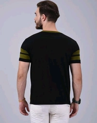 Mens Casual Round Neck T-shirt -191519741 - Verdun Green, XXL
