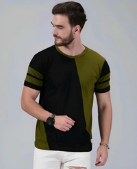 Mens Casual Round Neck T-shirt -191519741 - Verdun Green, S