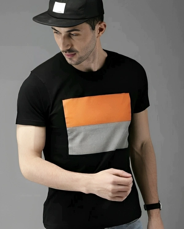 Trendzo Mens Casual Round Neck T-shirt- 18138924 - S