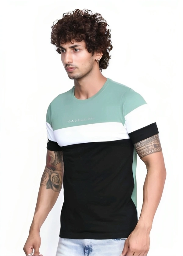 Trendzo Mens Casual Round Neck T-shirt- 347580611 - Sinbad, M