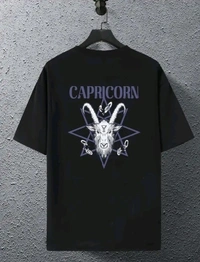 Sindon Men's Oversized Printed Tshirt- 343564812 - Black, S