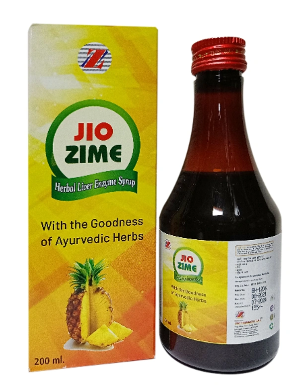 Jio Zime – Ayurvedic Liver & Digestive Enzyme Tonic