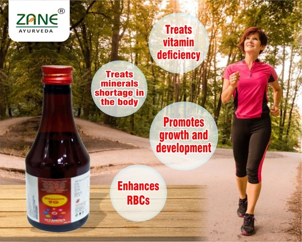 Vitazane 9G Syrup — Multivitamin & Antioxidant Herbal Tonic