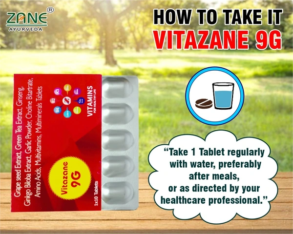VITAZANE 9G TAB 1*10 TAB