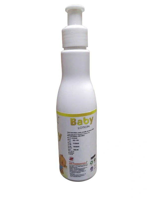 Cheebu Herbal Cosmetics Baby Almond Body Lotion — Natural Almond & Coconut Milk Moisturizer for Gentle Baby Skin
