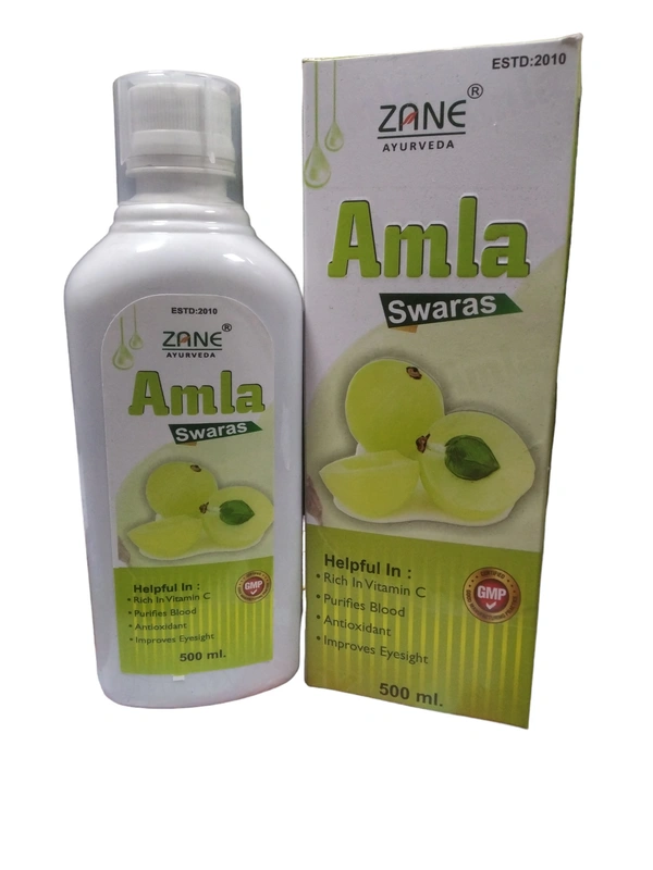 Amla Swaras (Amla Syrup) — Ayurvedic Antioxidant & Immunity Booster | Natural Vitamin C Syrup for Digestion & Skin
