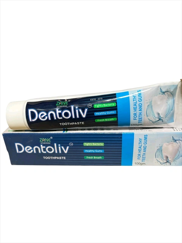 Dentoliv Ayurvedic Toothpaste – Herbal Protection for Teeth, Gums & Fresh Breath | Zane Ayurveda