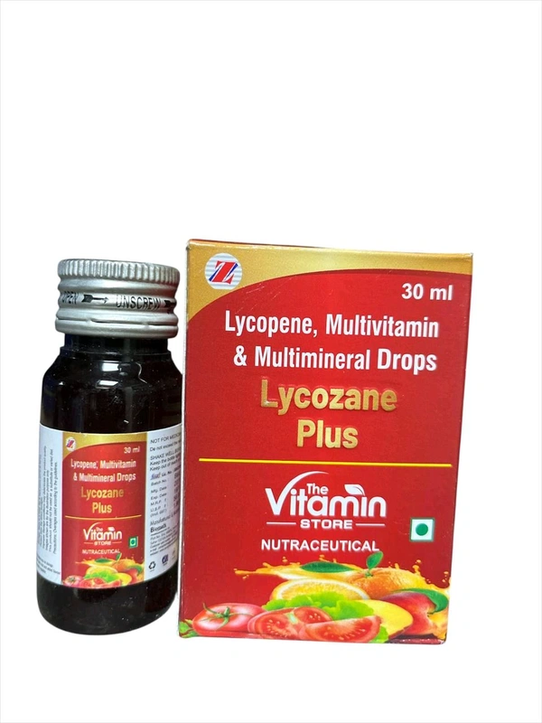 Lycozane Plus Drops – Complete Multivitamin & Antioxidant Supplement for Growth, Immunity & Energy