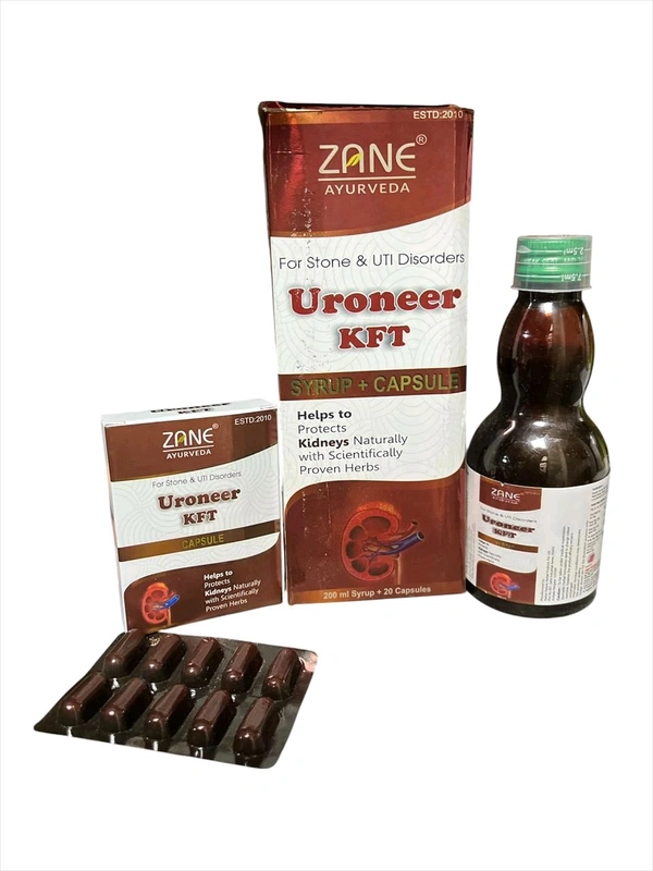 UroNeer KFT Syrup — Ayurvedic Urinary & Kidney Support Tonic 