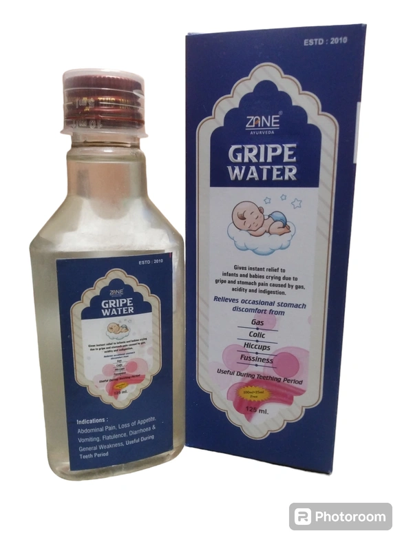 ZANE Ayurveda Gripe Water – Ayurvedic Remedy for Infant Colic, Gas, and Digestion