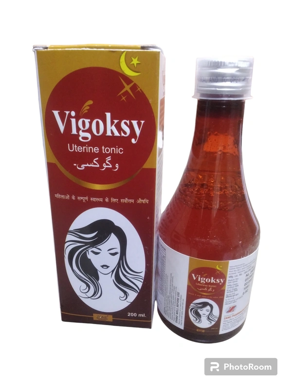 Vigoksy Uterine Tonic Syrup — Ayurvedic Remedy for Irregular Periods, Menstrual Pain & Reproductive Health
