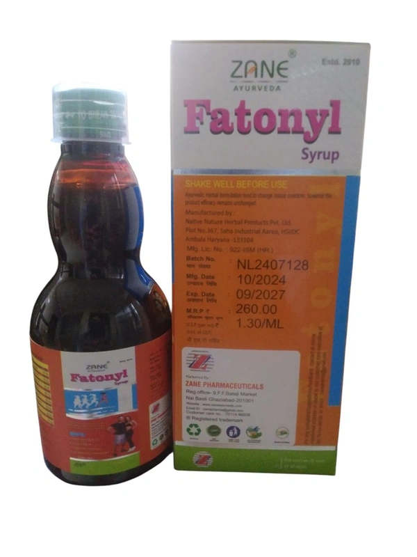 Fatonyl Syrup — Herbal Metabolic & Digestive Support Tonic
