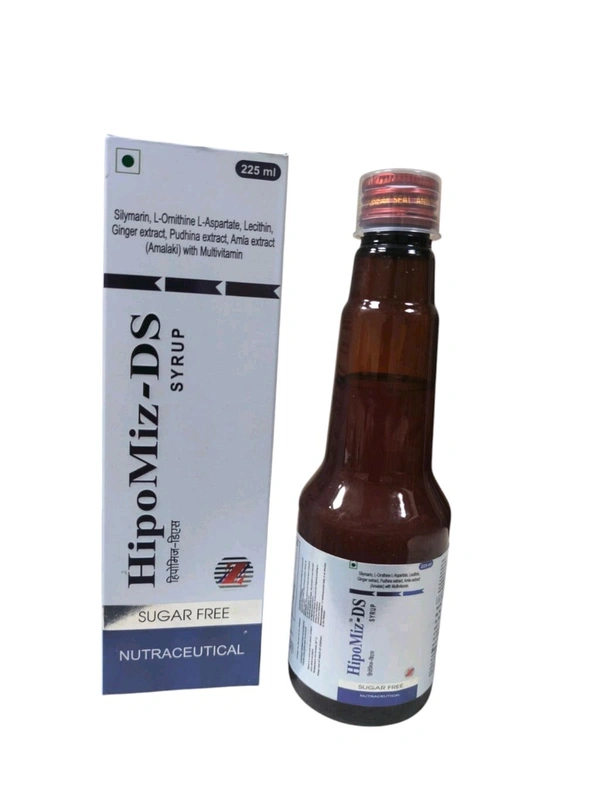 Hipomiz DS  Syrup — Herbal + Multivitamin Tonic for Liver Health