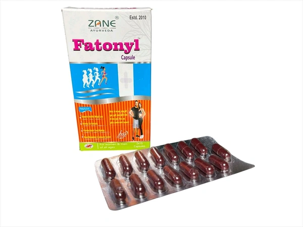 Fatonyl Capsule – Ayurvedic Fat Burner for Natural Weight Loss & Active Metabolism | Zane Ayurveda”