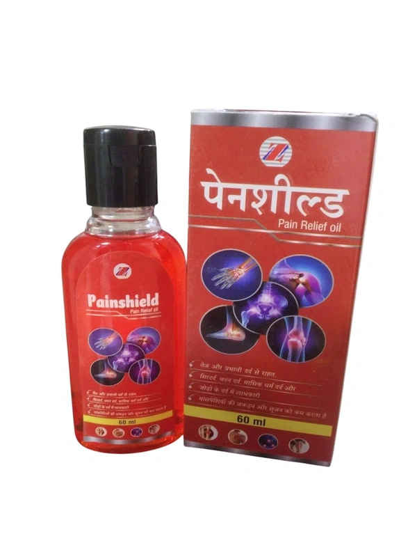 PainShield Ayurvedic Pain Relief Oil — Natural Joint & Muscle Pain Oil with Nirgundi, Siris & Mustard Oil