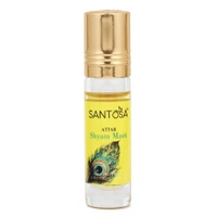 Santosa Shyam Masti Attar | Pure Khattu Shyam Attar | Alcohol-Free Santosa Roll-On Attar for Long-Lasting Fragrance | 6ml Travel-Friendly Attar