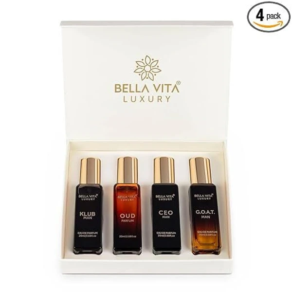 Bella Vita Luxury Man Perfume Gift Set 4