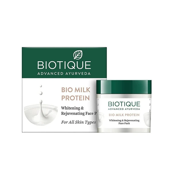 Biotique Milk Protein Instant Glow Brightening Face Pack , 50gm