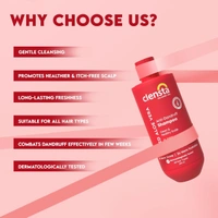 Clensta Red Aloe Vera Anti-Dandruff Shampoo With Zpto & Red Aloe Vera For Reduces Dandruff, Itching And Irritation Daily Use |All Hair Types | Men & Women | Sulfate & Paraben Free 250ml