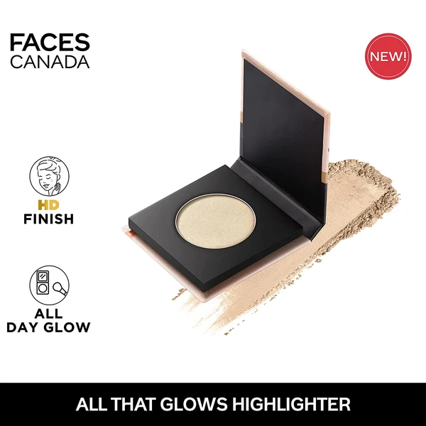 Faces Canada All That Glows Highlighter Hello Sunshine 04, 4Gm