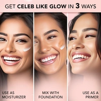 FACES CANADA Strobe Cream - Rose Gold, 30ml | Primer + Highlighter + Moisturizer | Shea Butter & Hyaluronic Acid | Intense Hydration | Flawless Radiant Dewy Skin | Illuminating & Glowing Makeup Base