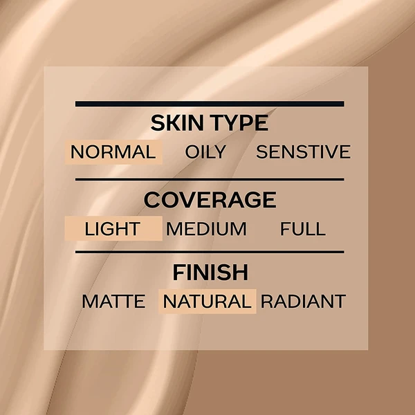 Faces Canada - Weightless Matte Finish Foundation - Sand 04, 18Ml Ultra Blendable Smooth Texture, Natural Matte Finish, Anti-Ageing, Grape Extract, Shea Butter, Olive Seed Oil Enriched