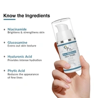 Fixderma 20% Niacinamide Serum for Face for Pore Minimizer with 2.5% Glucosamine & Hyaluronic Acid Serum | Open Pores Serum | Hydrating Serum | Face Serum for Men & Women