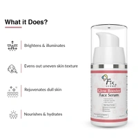 Fixderma 5% Niacinamide Serum Glow Booster Face serum with 6.5% Mandelic Acid & 0.5% Gallic Acid | Skin Brightening Serum | Face Serum for Men & Women